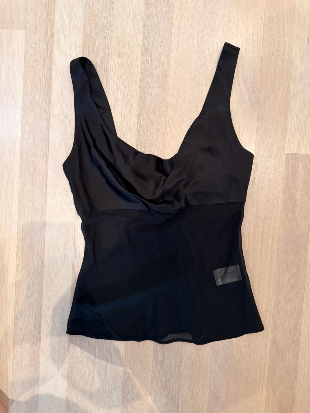 Christopher Esber Sheer torso Cowl tank top